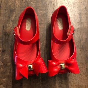 Mini Melissa jelly shoes size 8